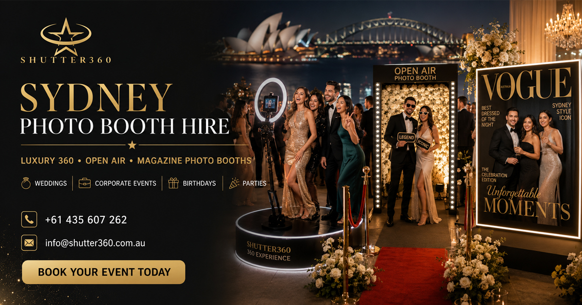 Photo booth hire, Photobooth hire sydney - Shutter 360